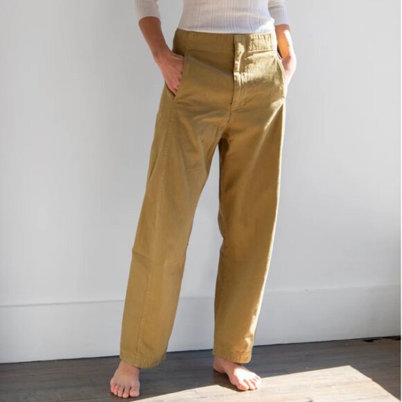 Shaina Mote Painters Pant in Ochre - Picture 1 of 7